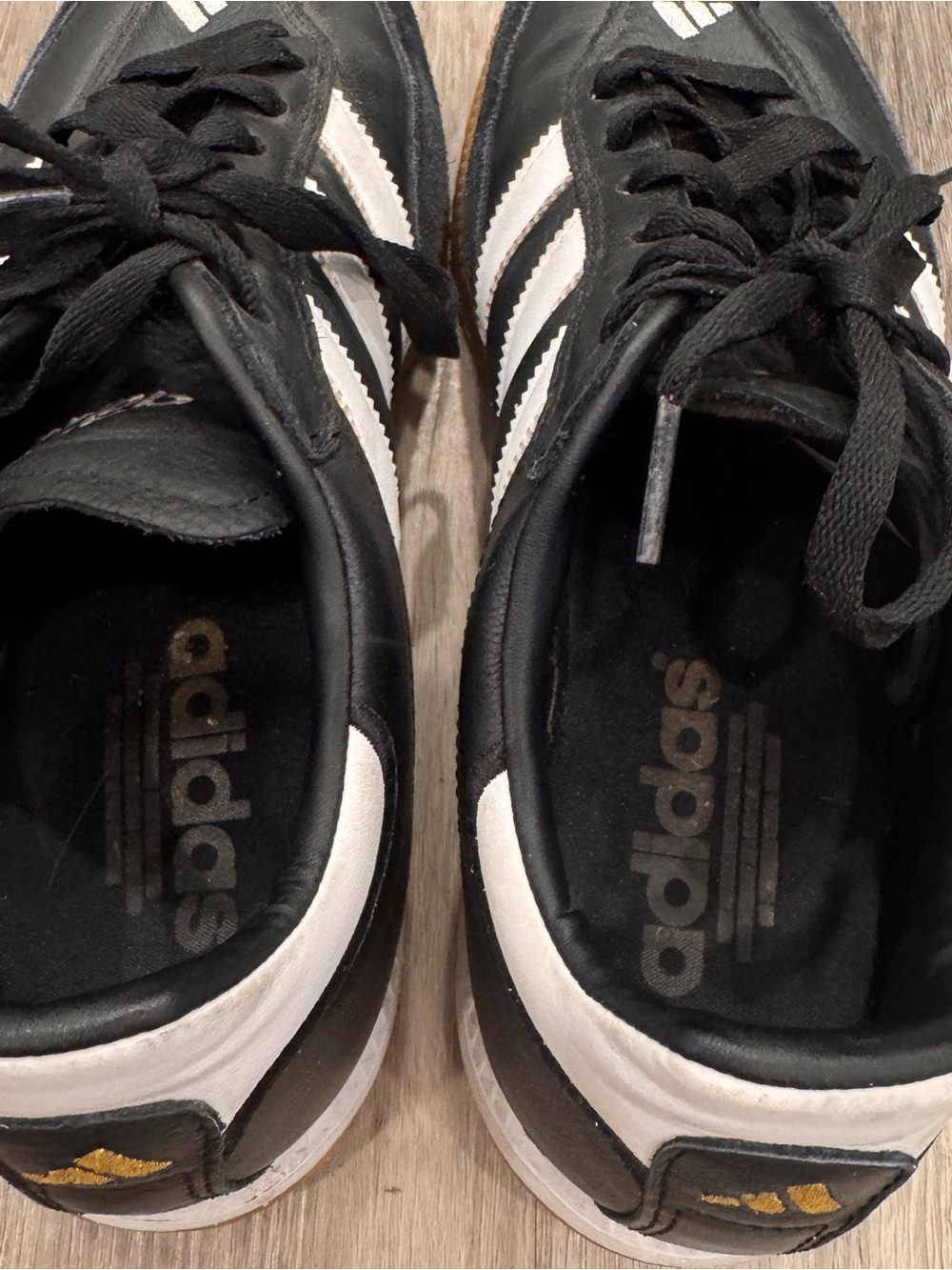 Adidas Samba Millennium Indoor Soccer Shoe Men’s Size 8.5  Black White - Picture 7 of 9
